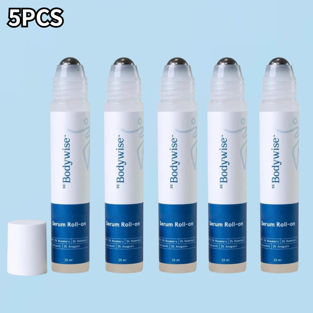 Bodywise Scalp Treatment Roll-on Essence - Rosemary Infused Anti-Frizz Strengthening Hair Roots For All Hair Types Care