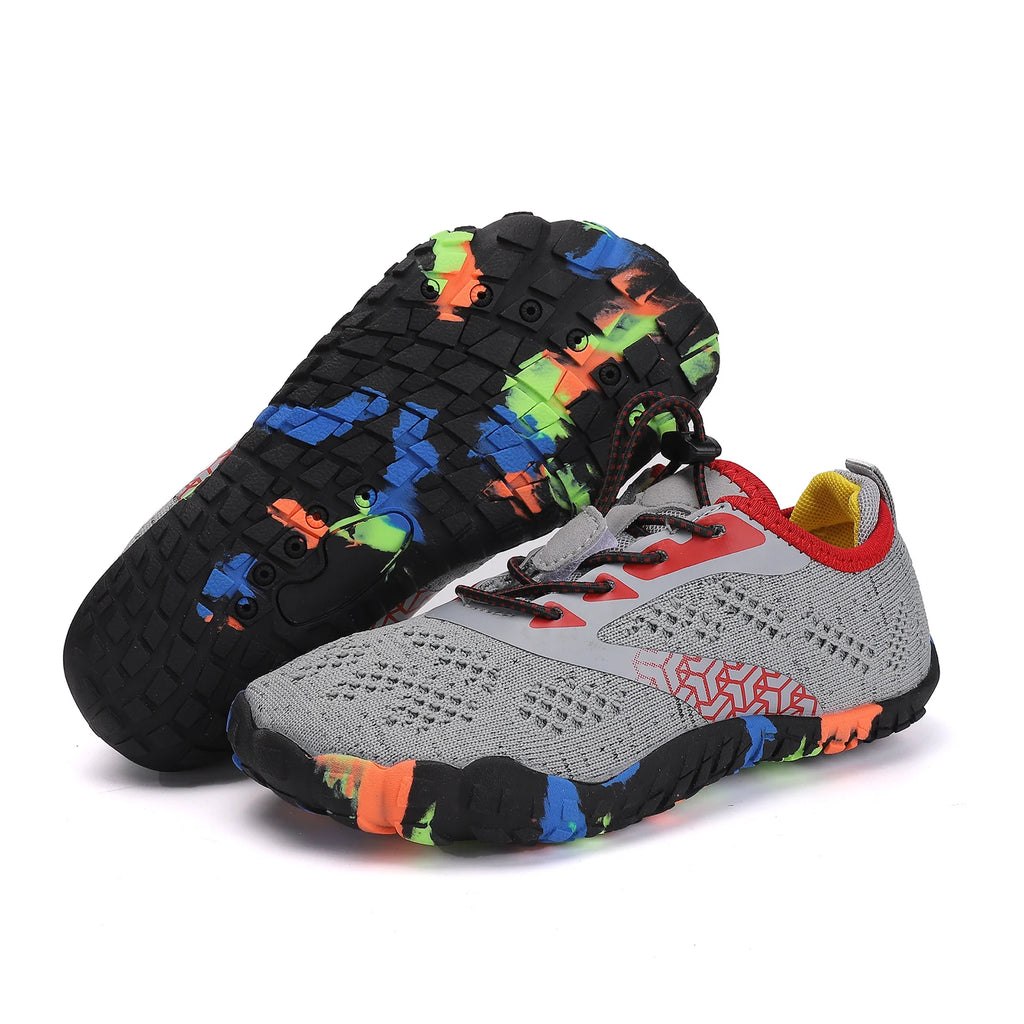 Kids Aqua Shoes Quick Dry Beach Barefoot Water Shoes Boy Girl Drainage Swim Sandals Diving Boating Surfing Sports Wading Sneaker