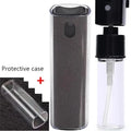 2 In 1 Phone Screen Cleaner Spray Portable Tablet Phone Touch Screen Cleaner Microfiber Cloth Set Glass Mini Cleaning Artifact