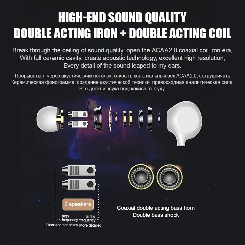 Original Type C Wired Earphone For Ultra Xiaomi Huawei Samsung Galaxy S25 S24 S23 S21 S22 3.5mm Earbuds Universal Headphones
