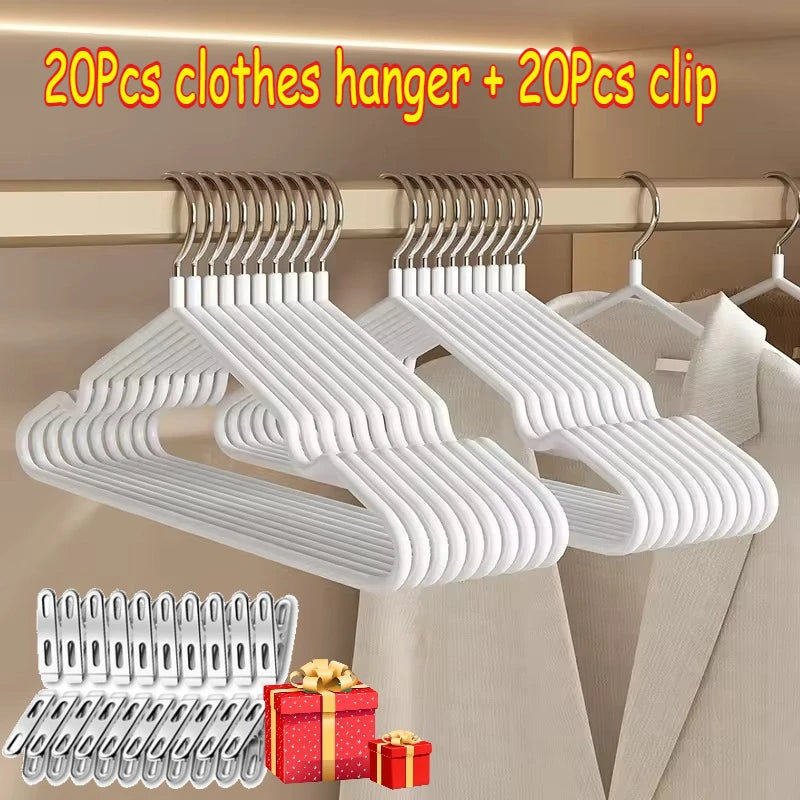 Non-Slip Coated Metal Suit Coat Hangers Heavy Duty Clothes Hangers Metal Shirt Jacket Hanger with Round Notches for Dress