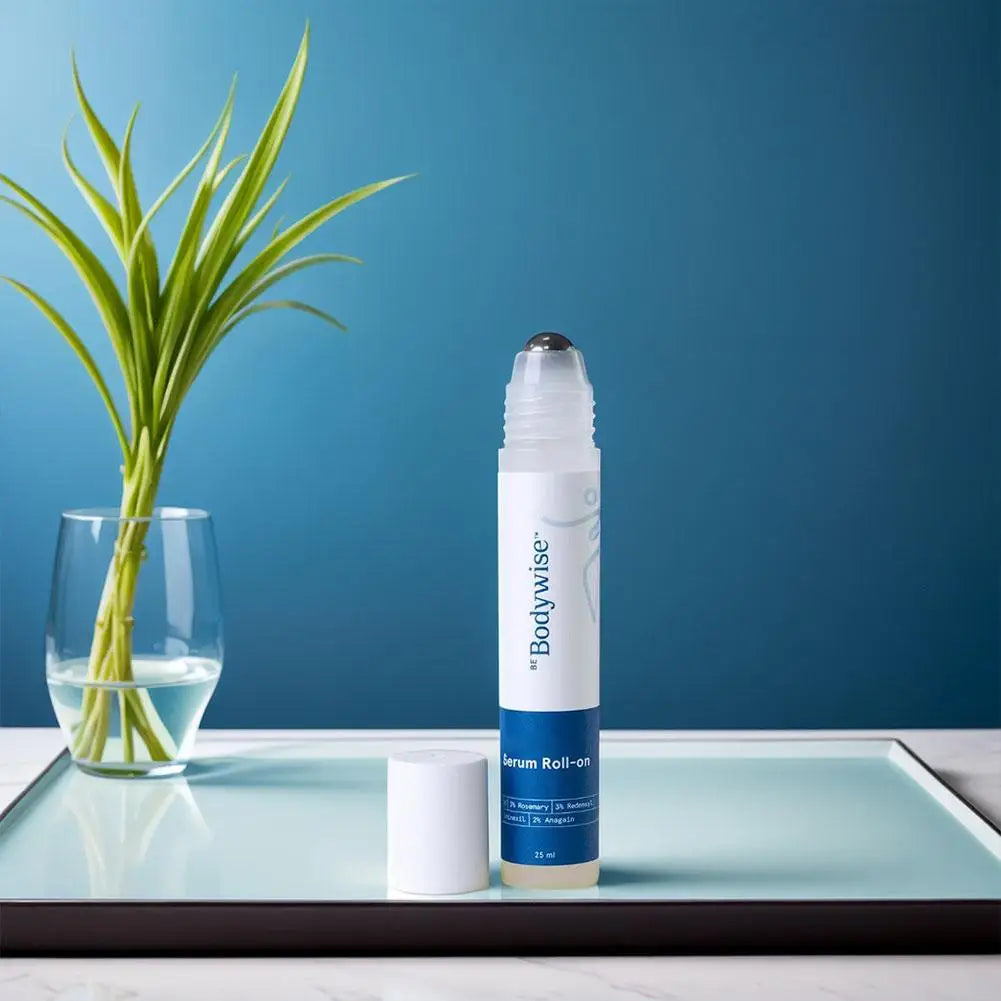 Bodywise Roll-on Ball Rosemary Hair Care Essence Anti-Frizz Refreshing Oil Control Strengthening  Hair Care Serum