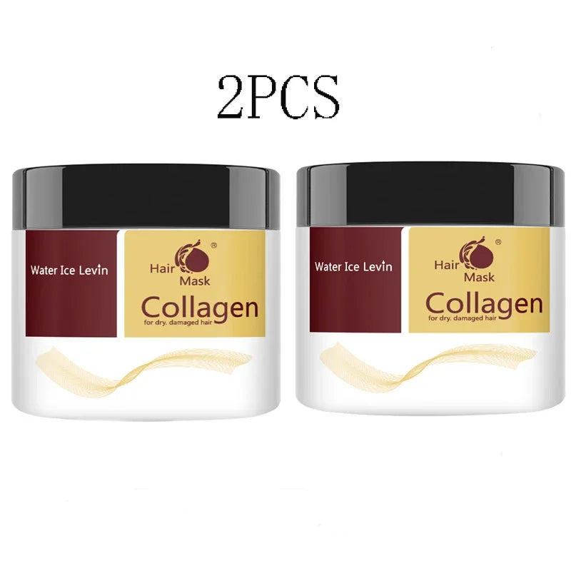Collagen Hair Treatment Deep Repair Conditioning Argan Oil Hair Mask Essence For Dry Damaged Hair Repair Revitalize Hair Care