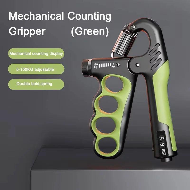 5-100KG Electronic Counting Adjustable Grip For Rehabilitation Hand Muscle Strength Gym Wrist Strengthener Recovery Fitness