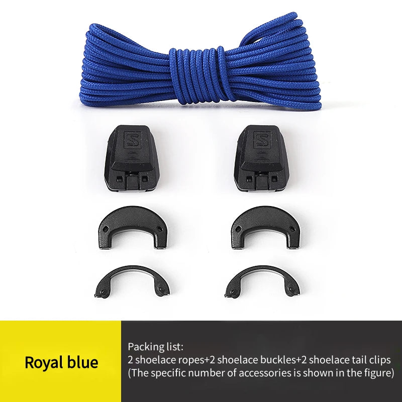 No tie Shoelaces Round Tennis Shoe laces Without ties Adult Kids Fashion Outdoor Running Sneakers Laces Shoes Accesories