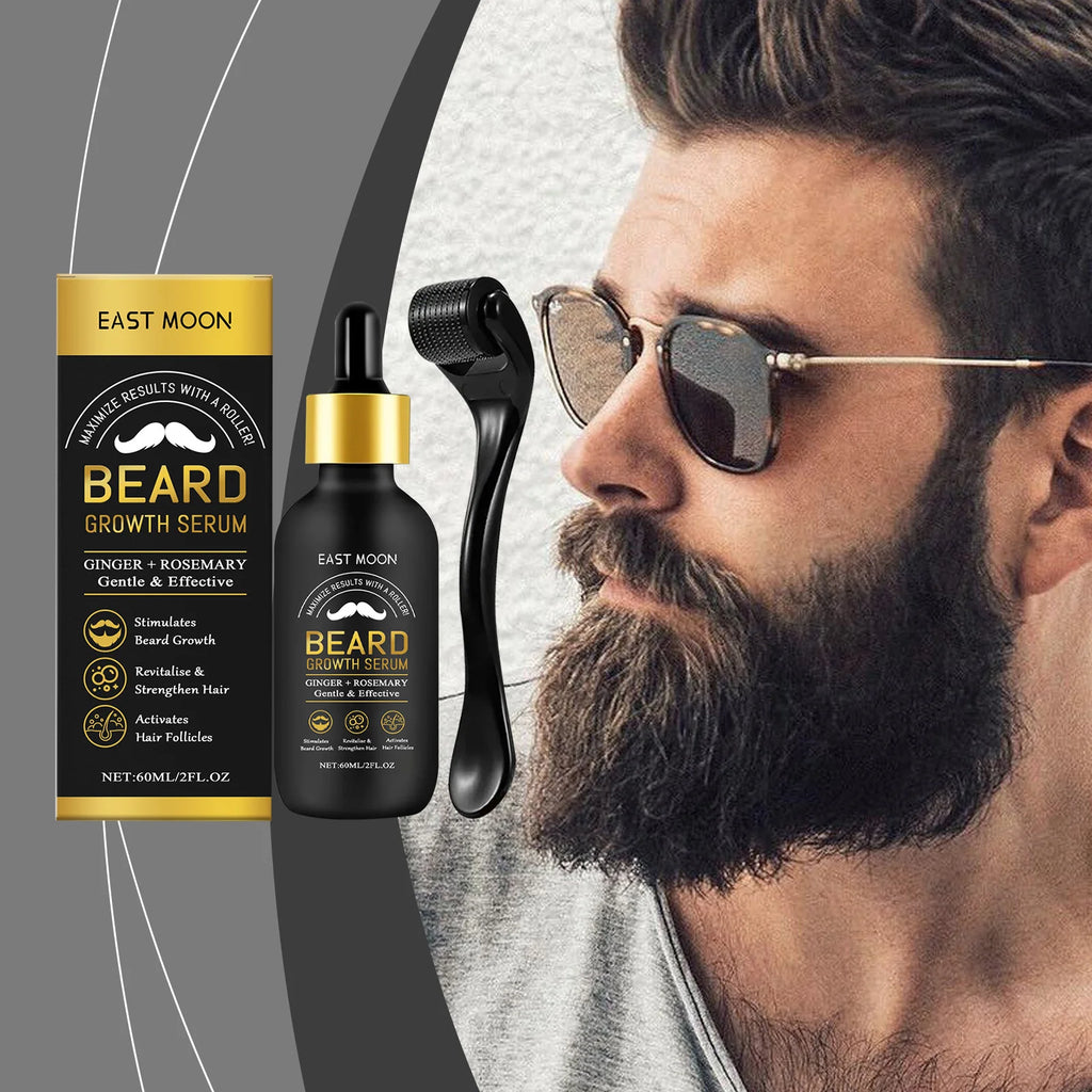 Beard Care Essence Set Men's Facial Care Hair Nutrition Beard Care