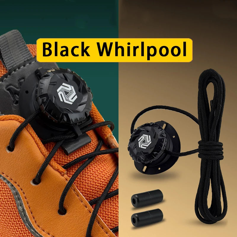 Automatic Shoe laces No Tie Shoelaces Swivel Buckle Laces Sneakers thick rope shoelace Children Adult Quick Shoe laces unisex
