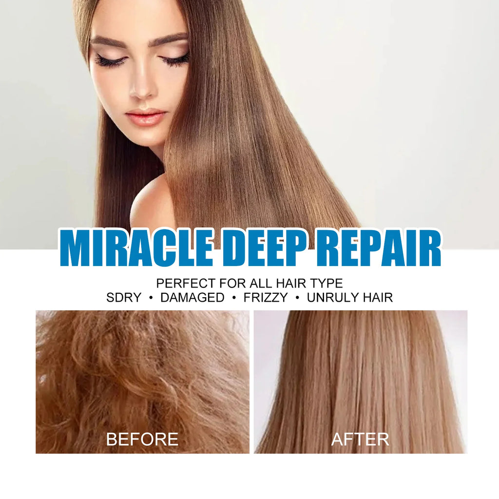 Keratin Vitamin Capsule Hair Essence Oil For Damaged Dry Frizzy Hair Treatment Smoothing Soften Moisturizing Essence Hair Care