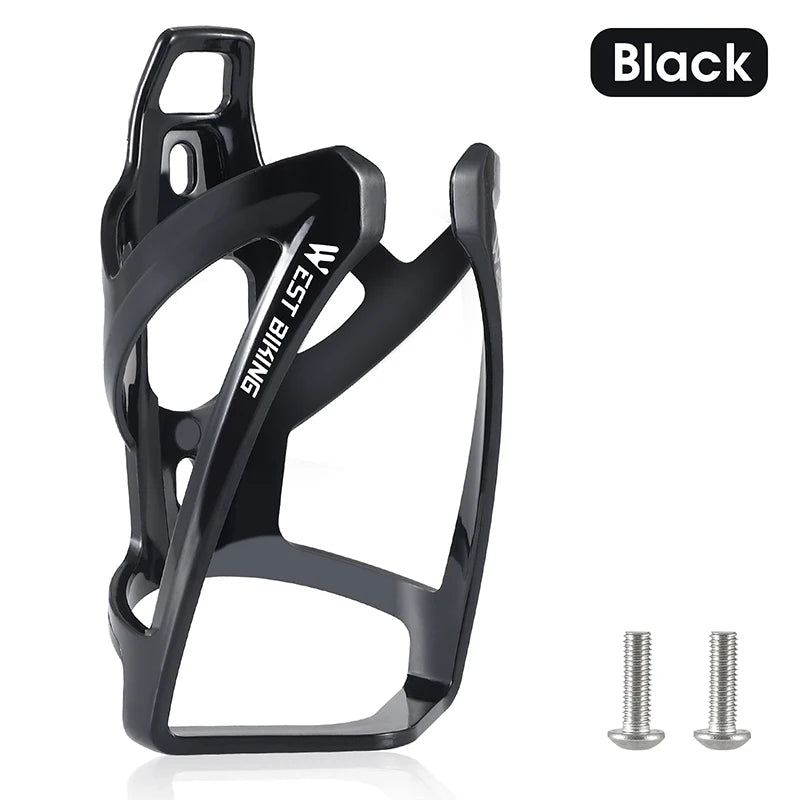 WEST BIKING Colorful Gradient Bike Bottle Cage Ultralight Bicycle Bottle Holder MTB Road Bike Cycling Water Bottle Mount Parts