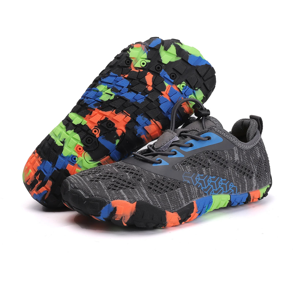 Kids Aqua Shoes Quick Dry Beach Barefoot Water Shoes Boy Girl Drainage Swim Sandals Diving Boating Surfing Sports Wading Sneaker