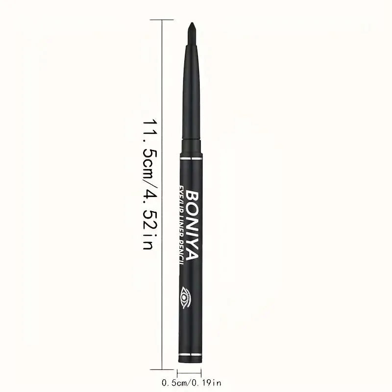 3pcs/Silky Black Brown Eyeliner Smooth Waterproof and Sweatproof Long-lasting