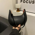 Women's Bag Shoulder Bags Women Moon-shaped Baseball NEW Fashion Luxury Women's Single Shoulder Bag
