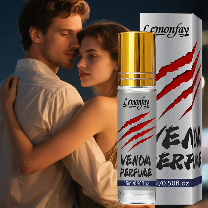 Lemonfay Venom Perfume Oil . 15ml Long-Lasting Bold Fragrance for Men, Portable Roll-On Attraction Scent