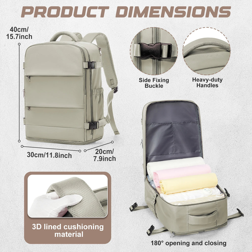 Backpack Travel 40x30x20 Ryanair Fashion Laptop Bag Women Waterproof backpack Cabin Bag Carry ons Notebook Backpack School Bag