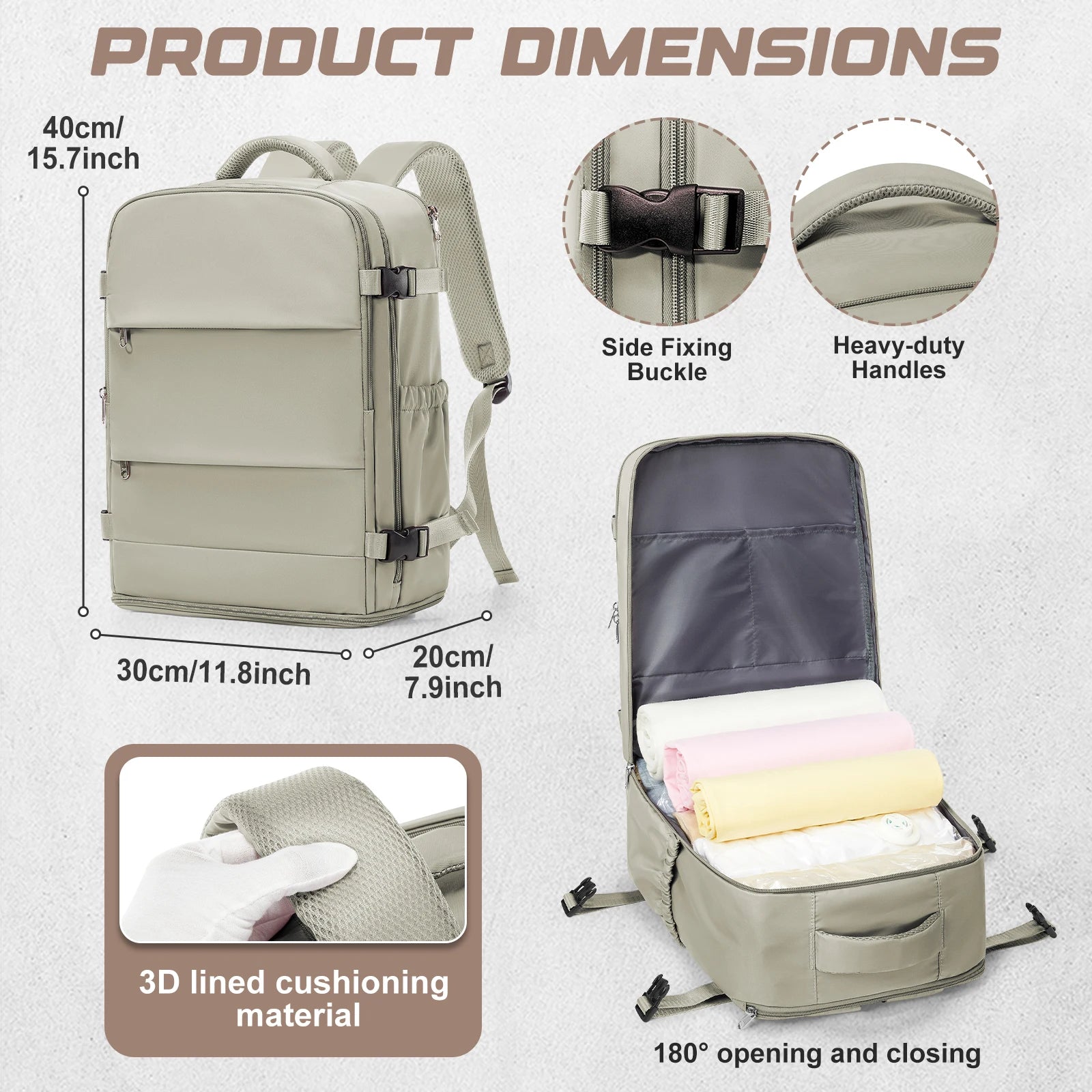 Backpack Travel 40x30x20 Ryanair Fashion Laptop Bag Women Waterproof backpack Cabin Bag Carry ons Notebook Backpack School Bag