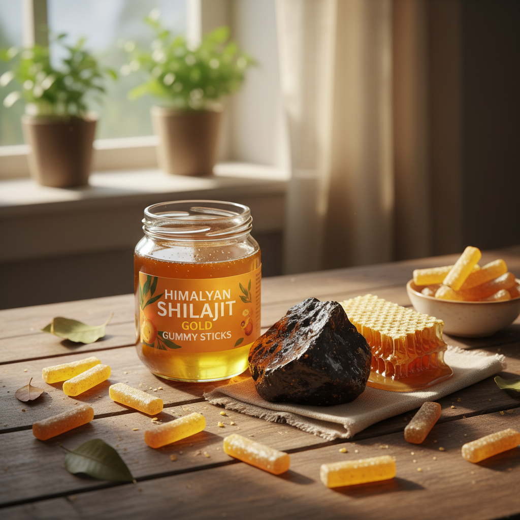 Pure Himalayan Shilajit Gold Gummies