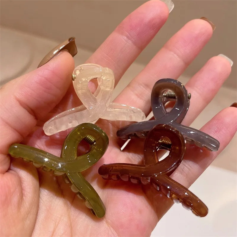 New 4PCS Hair Clip Small Hairpins for A Woman Ladies Hair Clip Barrette Girl Buckle for Hair Claw Accessories