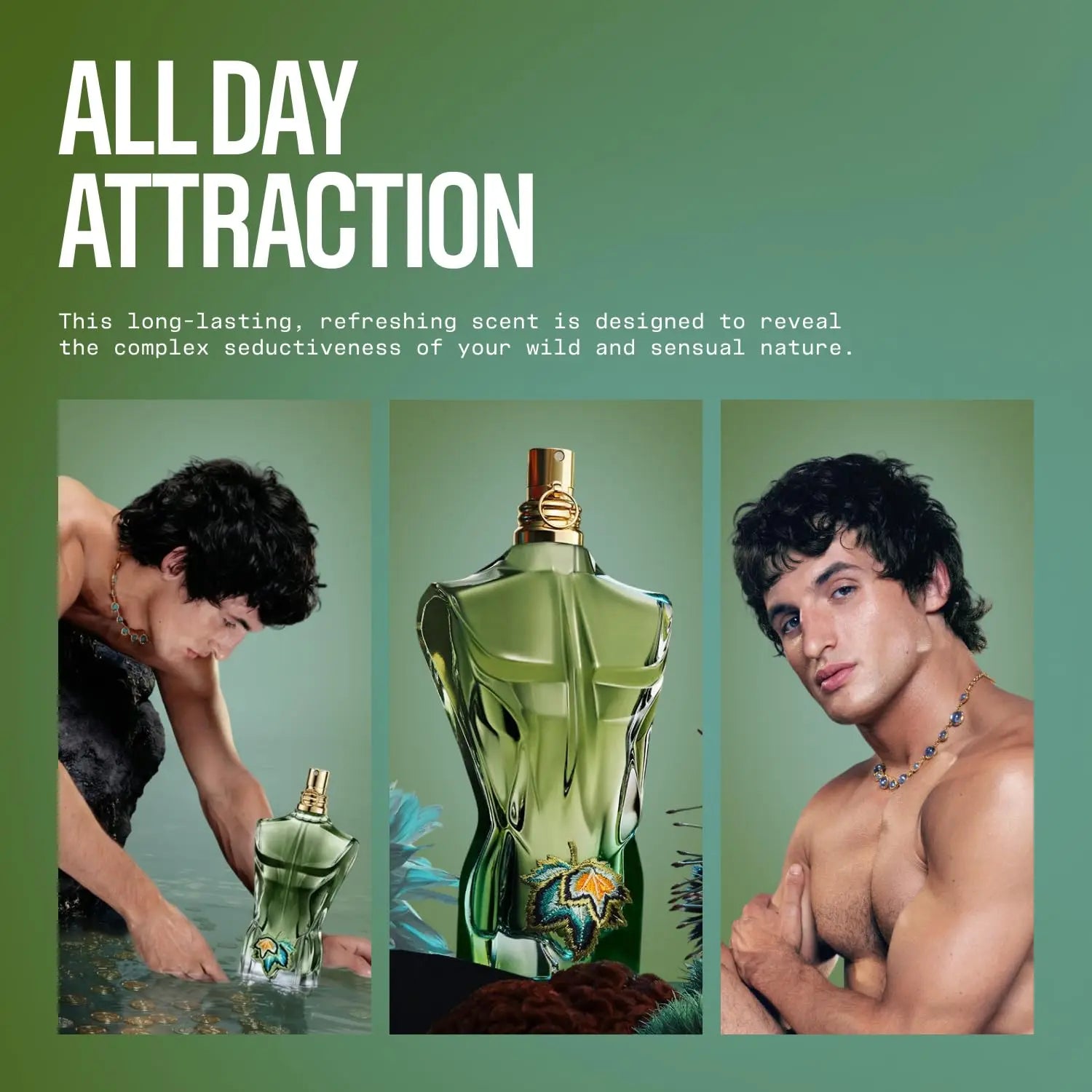 Original Arabic Perfume Jean Paul Gaultier Le Beau Paradise Garden Eau de Parfum for Men 125ml long lasting fragrance Cologne Persistence Pheromone Portable