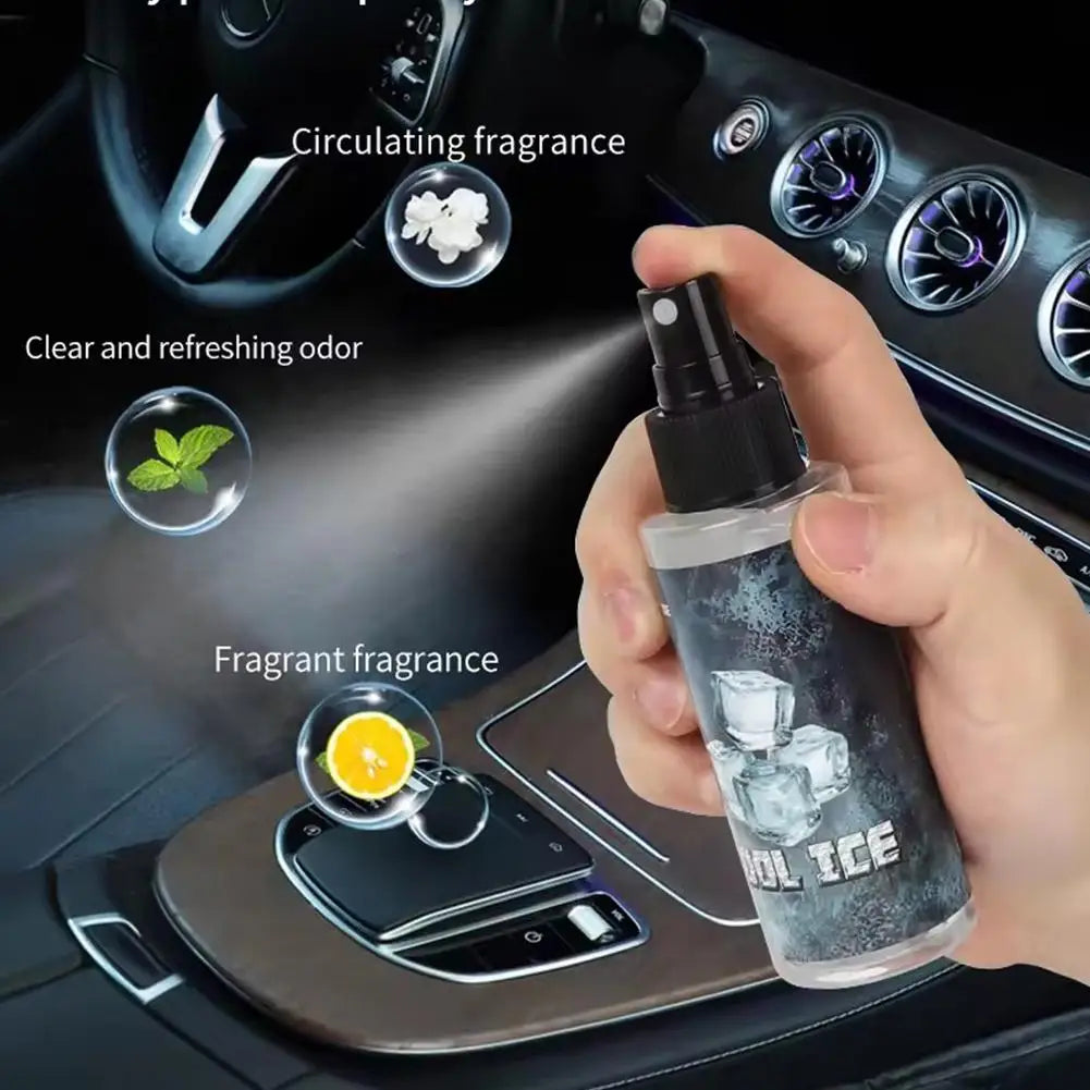 Car Air Freshener Spray Car Fragrance Long-Lasting Light Strawberry/cherry/cake Scent Fresh Perfume Car Interior Deodorant Spray