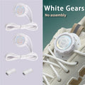 1 Pair Shoe Laces For Sneakers No Tie Shoelaces Swivel Buckle Men And Women Leisure Lazy Shoes Lace Accessories Free knob