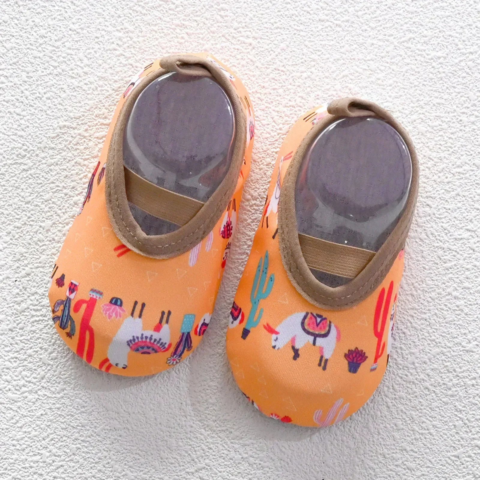 Baby Infant 0-5 Years Summer Non-Slip Soft Sole Socks Shoes Learning Walking Anti-Skid Slippers for Indoor Kindergarten Floor