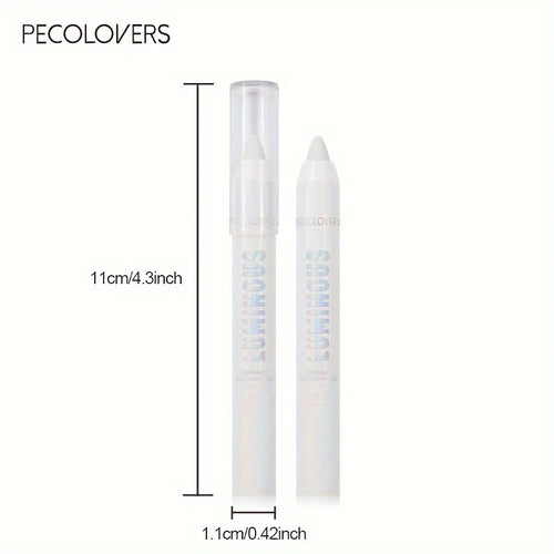 1PC Waterproof Eyeshadow Sticks Long Lasting High Pigmented Shimmer Glitter And Matte Neutral Brown Eyeshadow Pencil Crayon