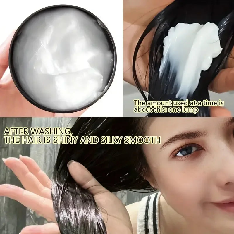 Collagen Hair Treatment Deep Repair Conditioning Argan Oil Hair Mask Essence For Dry Damaged Hair Repair Revitalize Hair Care
