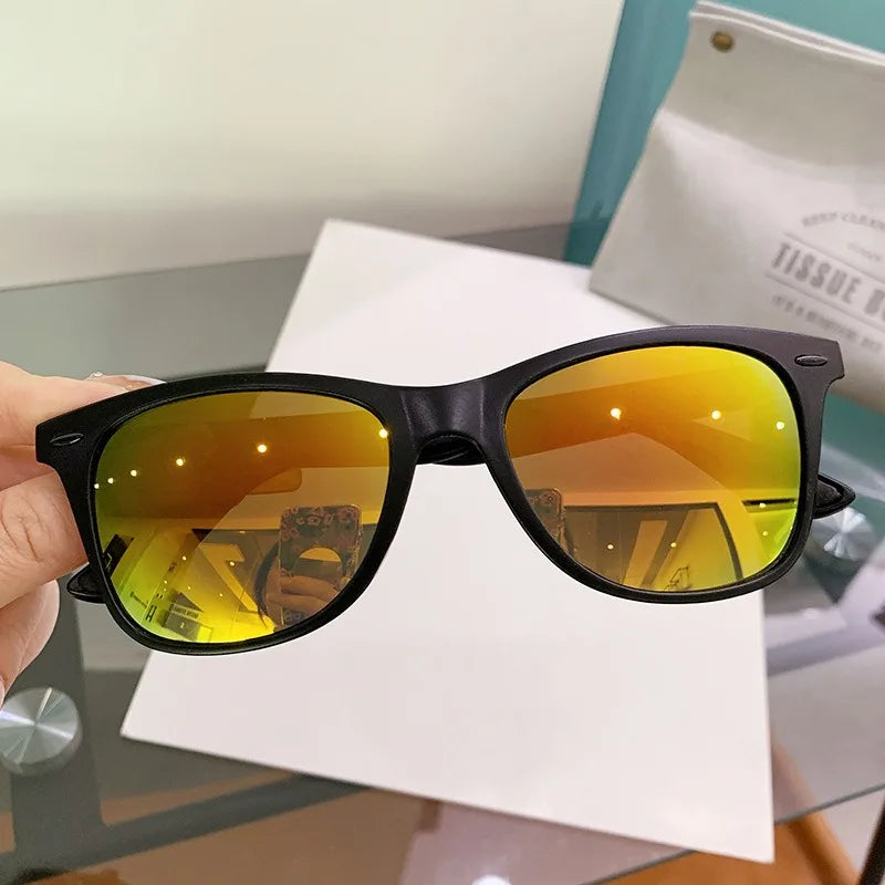 Anti Glare Night Vision Sunglasses PC Frame Male Driving Eyewear Outdoor Sports Sun Goggles