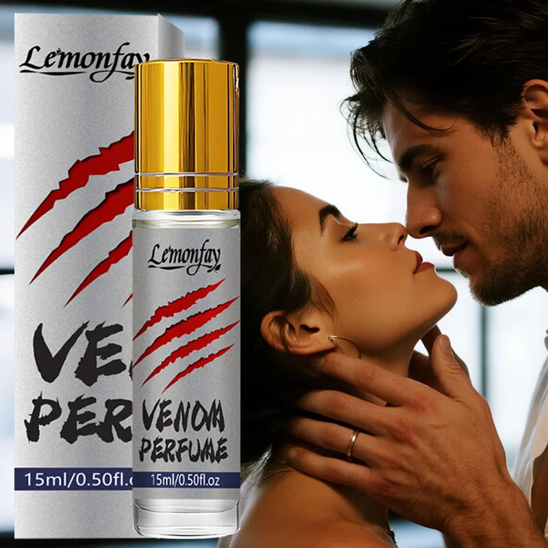 Lemonfay Venom Perfume Oil . 15ml Long-Lasting Bold Fragrance for Men, Portable Roll-On Attraction Scent