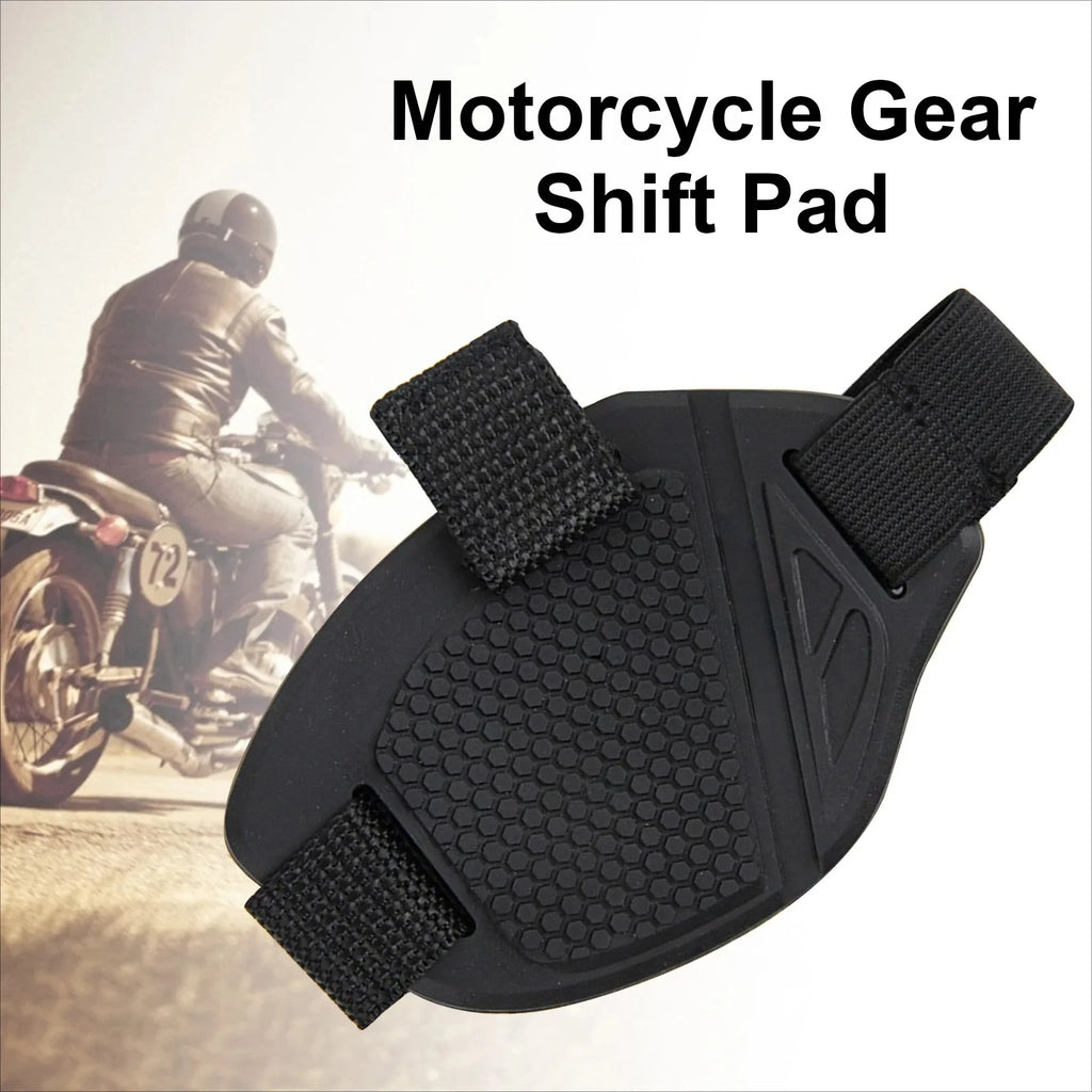Motorcycle Shift Pad Rubber Boot Protective Cover Adjustable Shifter Shield Anti Slip Pad Shoe Cover Motorcycle Shoe Protection