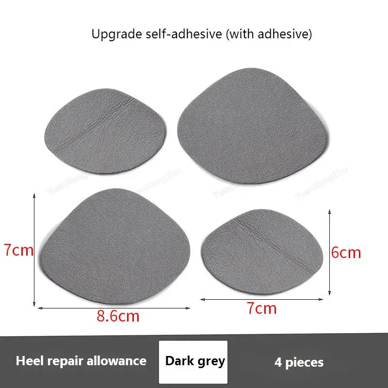 Shoe Patch Vamp Repair Sticker Subsidy Sticky Shoes Insoles Heel Protector Heel Hole Repair Lined Anti-Wear Heel Foot Care Tool
