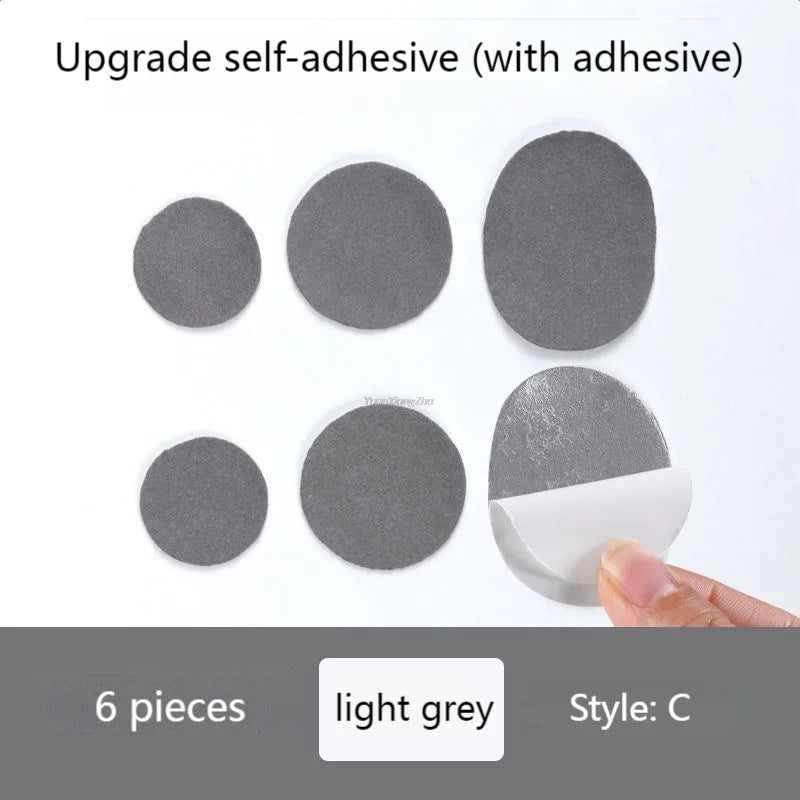 Shoe Patch Vamp Repair Sticker Subsidy Sticky Shoes Insoles Heel Protector Heel Hole Repair Lined Anti-Wear Heel Foot Care Tool