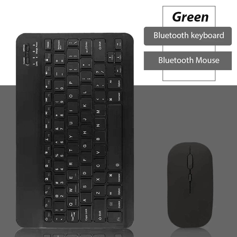 Bluetooth Wireless Keyboard Mobile Phone Tablet Keyboard And Mouse New Mini Bluetooth Keyboard Ipad Accessories 10 inch Keyboard