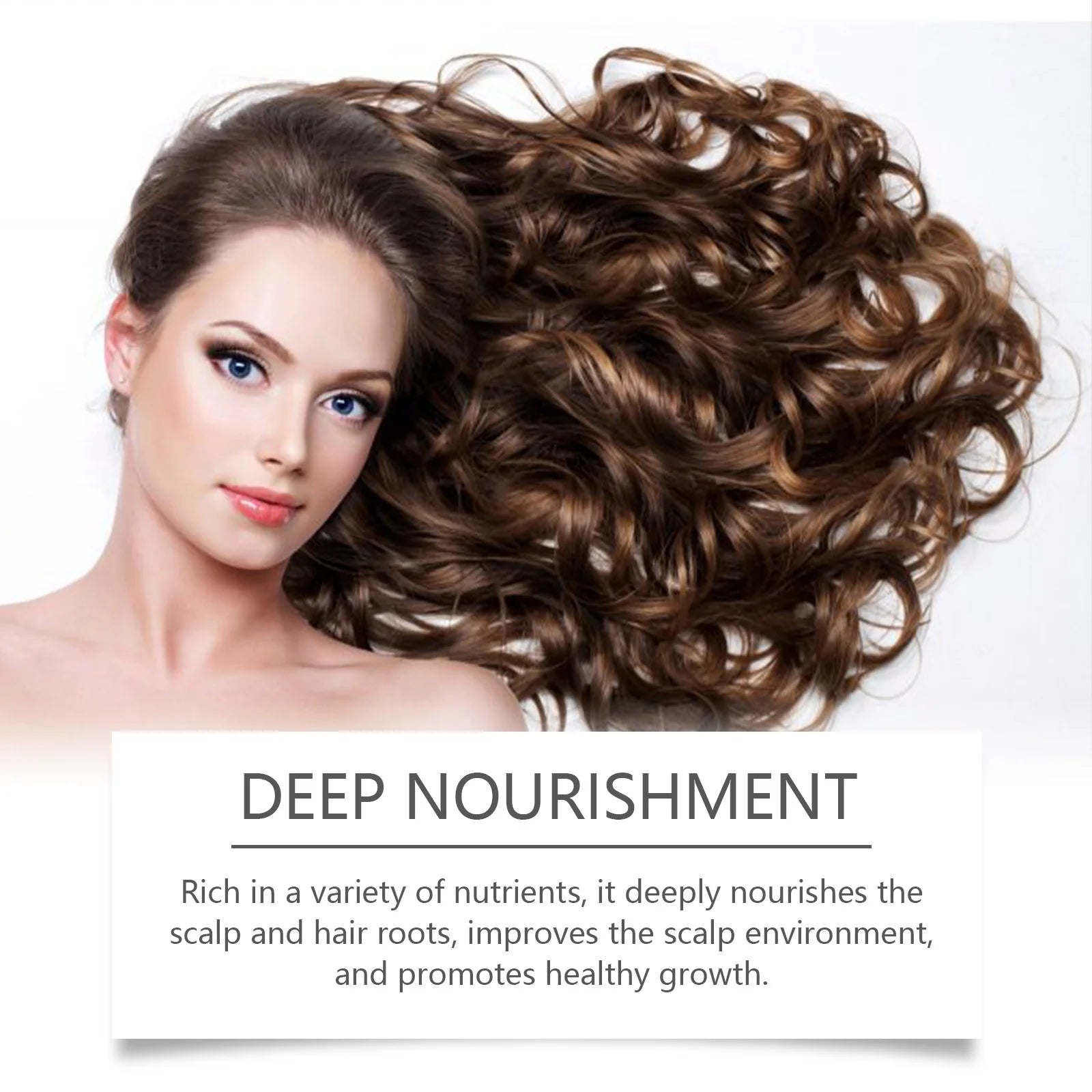 Copper Peptide Hair Grow Serum Prevent Alopecia Moisturizing Hair Dry Frizz Repairing Smoothing Scalp Care Density Hair Essence