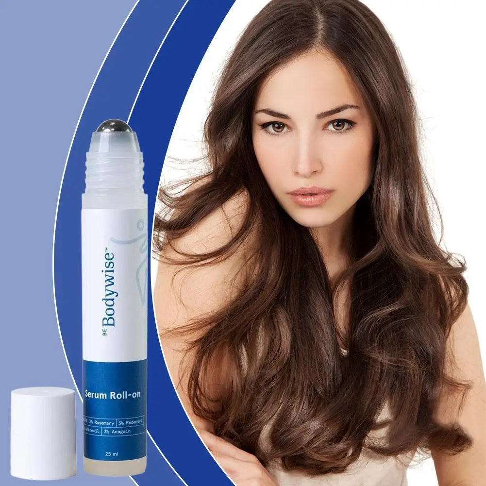 Bodywise Natural Rosemary Hair Care Essence Roll-on Ball Long-lasting Moisturizing Nourishing Repairing Strengthening Hair Care