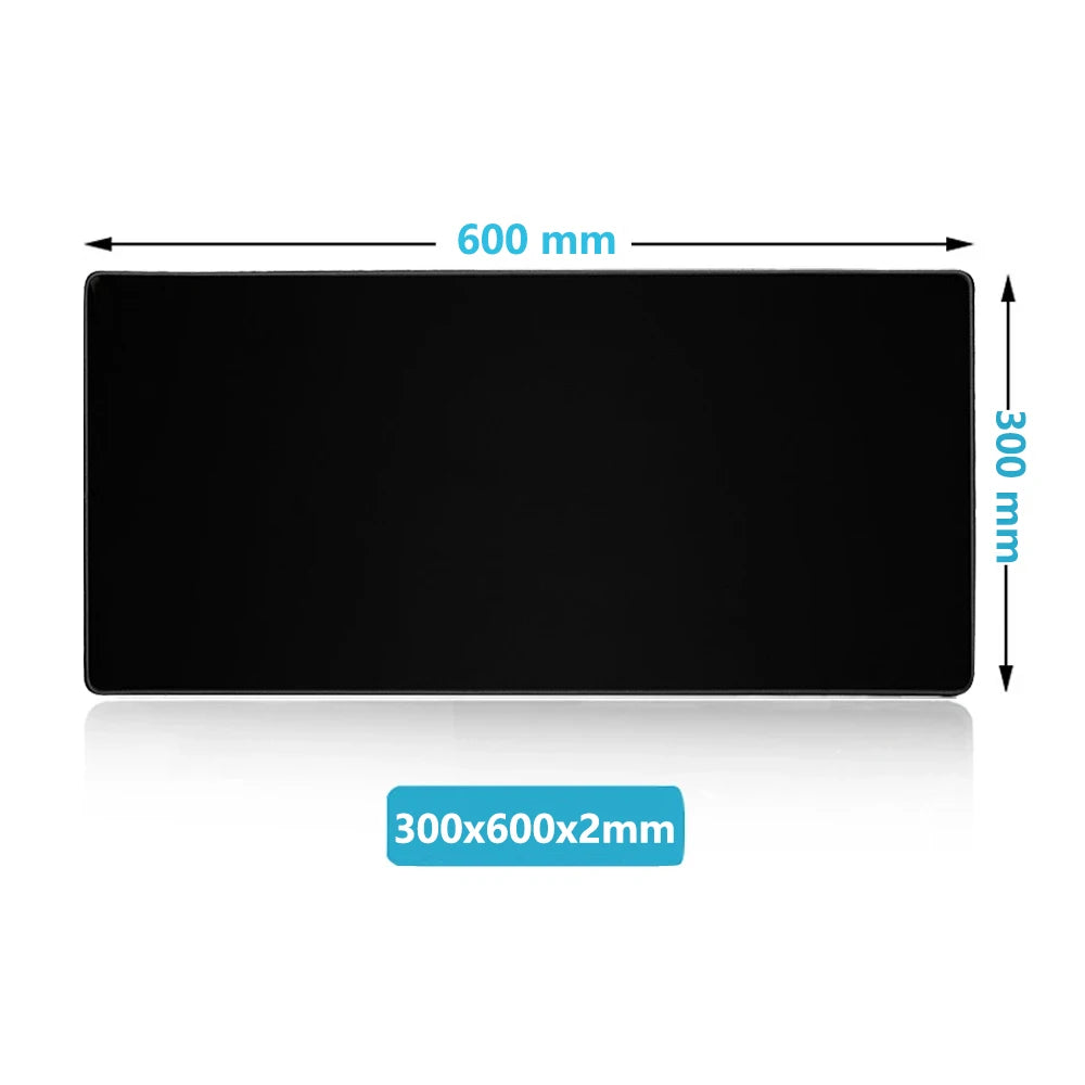 Xxl Mouse Pad Gaming Computer Mousepad Gamer Desk Mat Black Big Office Carpet Mause Pads PC Accessories Keyboard Pads Play Mats