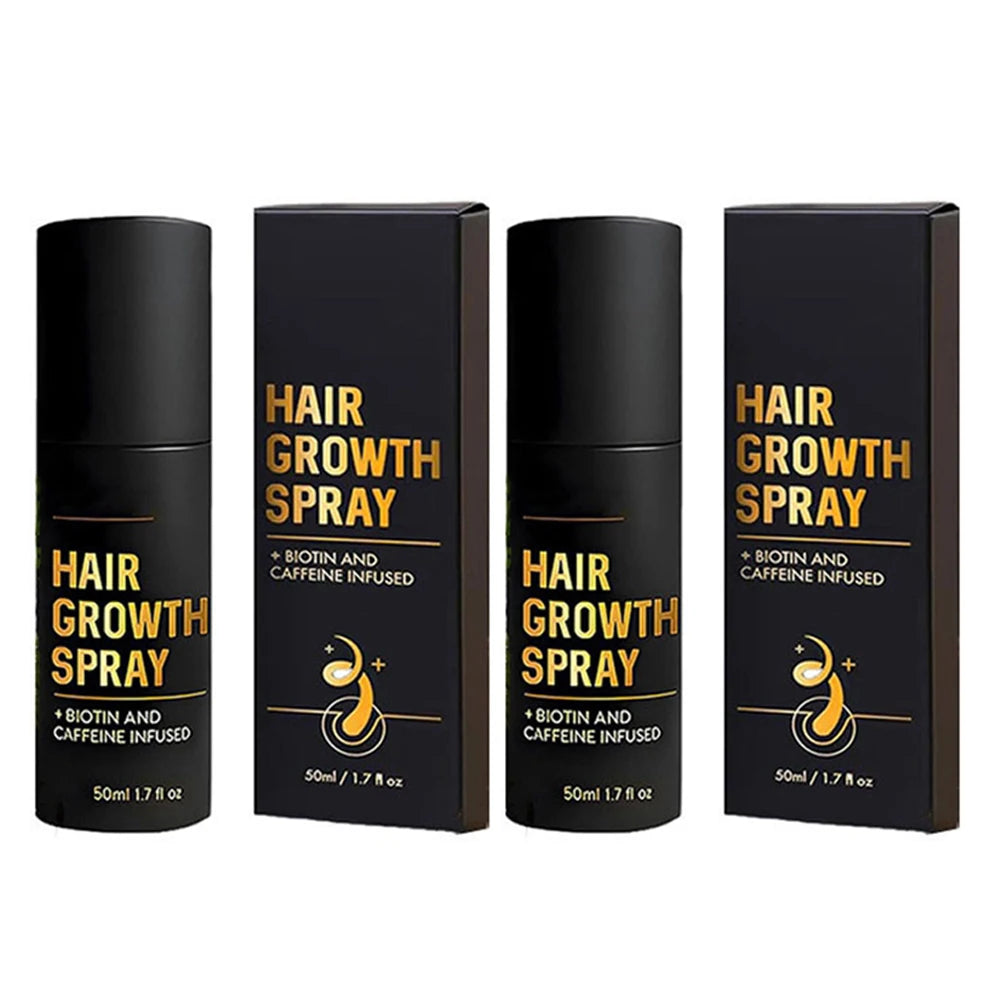 50ml Hair Growth Spray Hair Growth Promotes Thicker Fuller Hair For Women & Men All Hair Types With Natural Ingredients