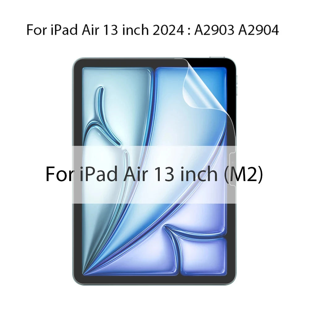 Like Paper Film Screen Protector For iPad Air 11 M3 A16 Pro 12.9 13 M4 M5 Air 3 4 5 10th 9th 8th Generation Mini 6 7 Accessories