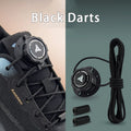 1Pair Simple Swivel Buckle Laces Thick Rope Automatic Shoelaces Without Ties Install Tennis Sneakers Shoelace Shoe Accessories