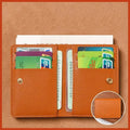 Homefish Solid Color PU Leather Small Wallet for Short Simple Women's Purse with Buttons Ultra Thin Credit Card Bag Coin Purse