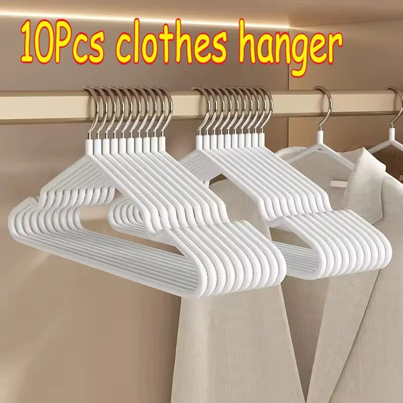 Non-Slip Coated Metal Suit Coat Hangers Heavy Duty Clothes Hangers Metal Shirt Jacket Hanger with Round Notches for Dress