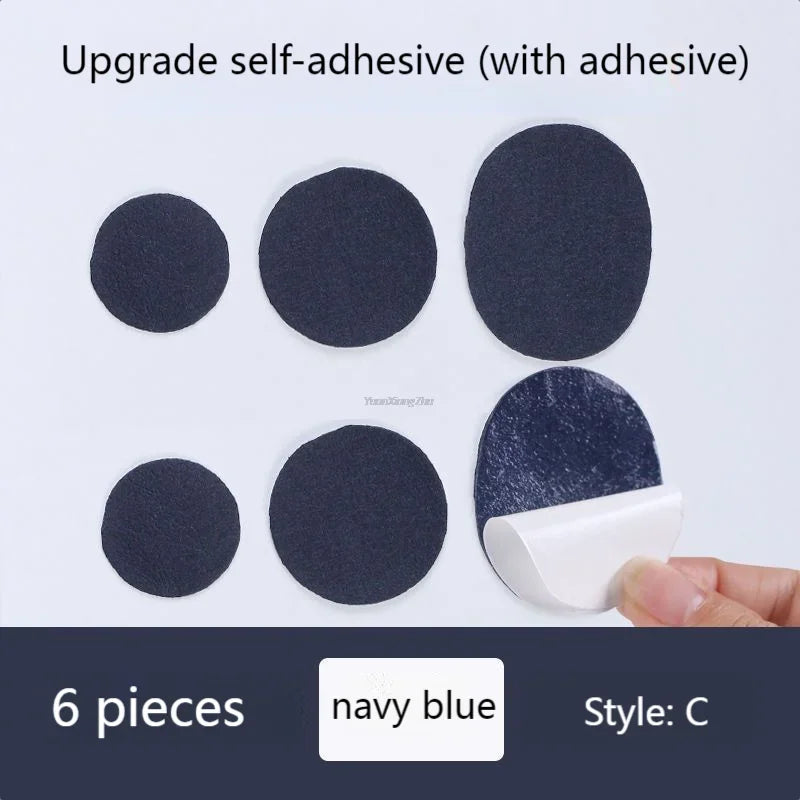 Shoe Patch Vamp Repair Sticker Subsidy Sticky Shoes Insoles Heel Protector Heel Hole Repair Lined Anti-Wear Heel Foot Care Tool