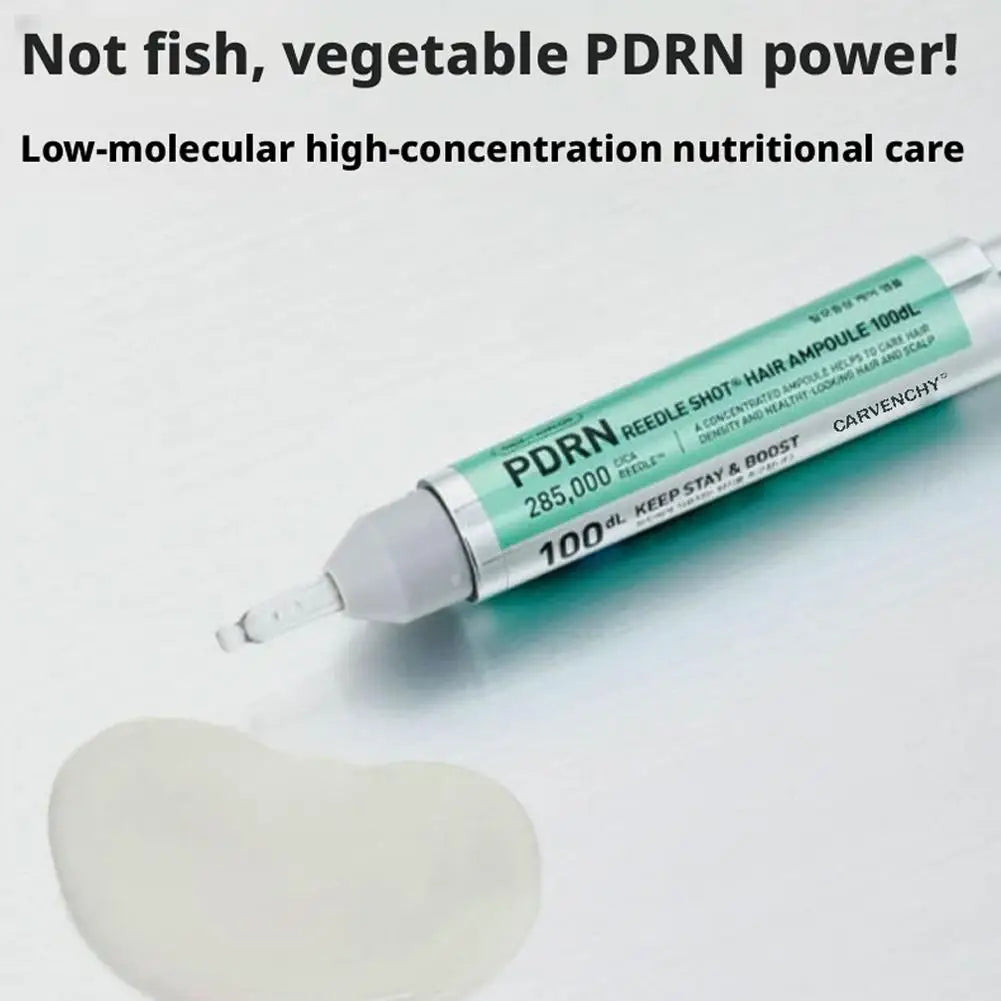 PDRN Reedle Shot Hair Ampoule Scalp Treatment Serum Hair Follicle Care Strengthening Growth Nourishing Repair Essence