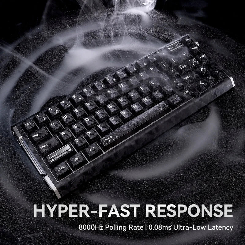 ATTACK SHARK X68HE R68HE Wired 8KHz Magnetic Keyboard Rapid Trigger RT Snap Tap DKS MT TGL For PC Gaming