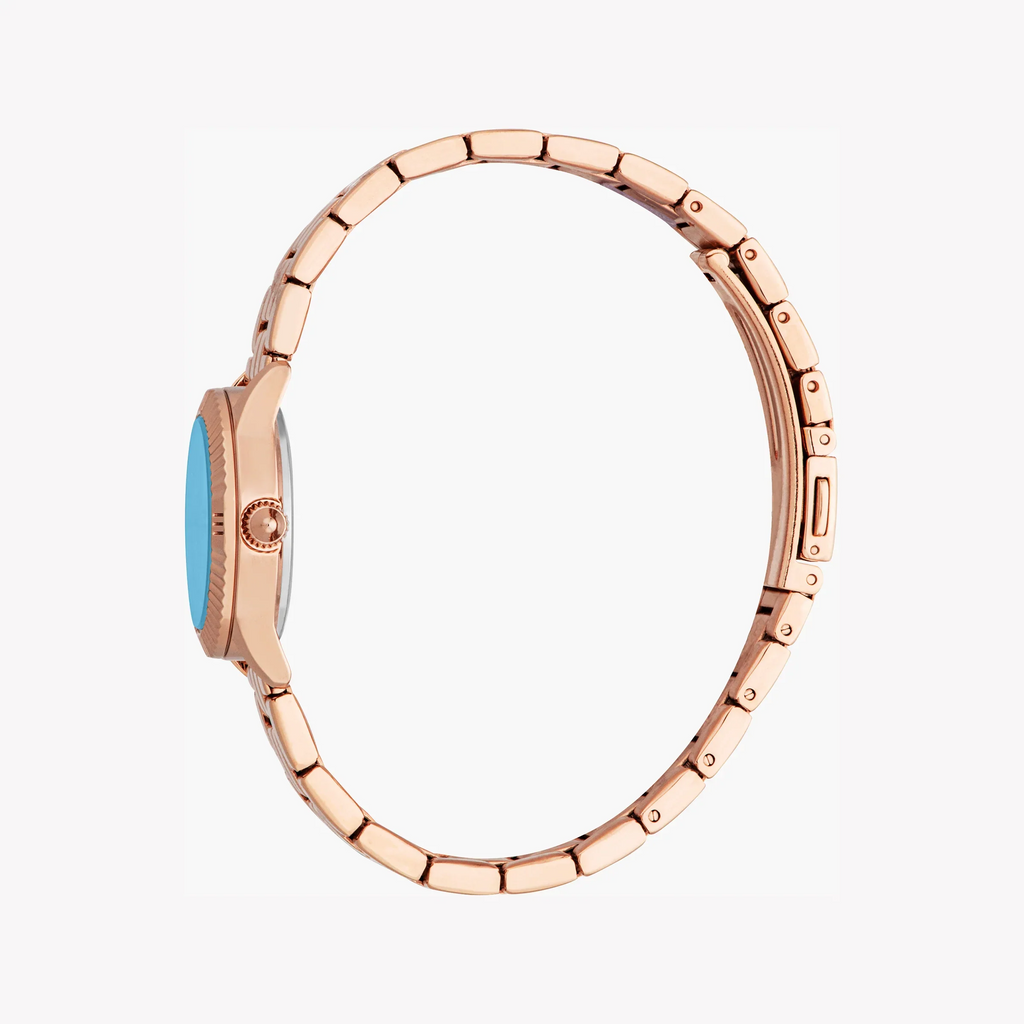 Just Cavalli Women's Rose Gold Watch, Blue Dial | Jc1l328m0065-4