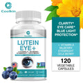Lutein Supplement - Vitamin A + Bilberry Eyebright + GO JI Wolfberry To Relieve Eye Fatigue and DrynessCapsules