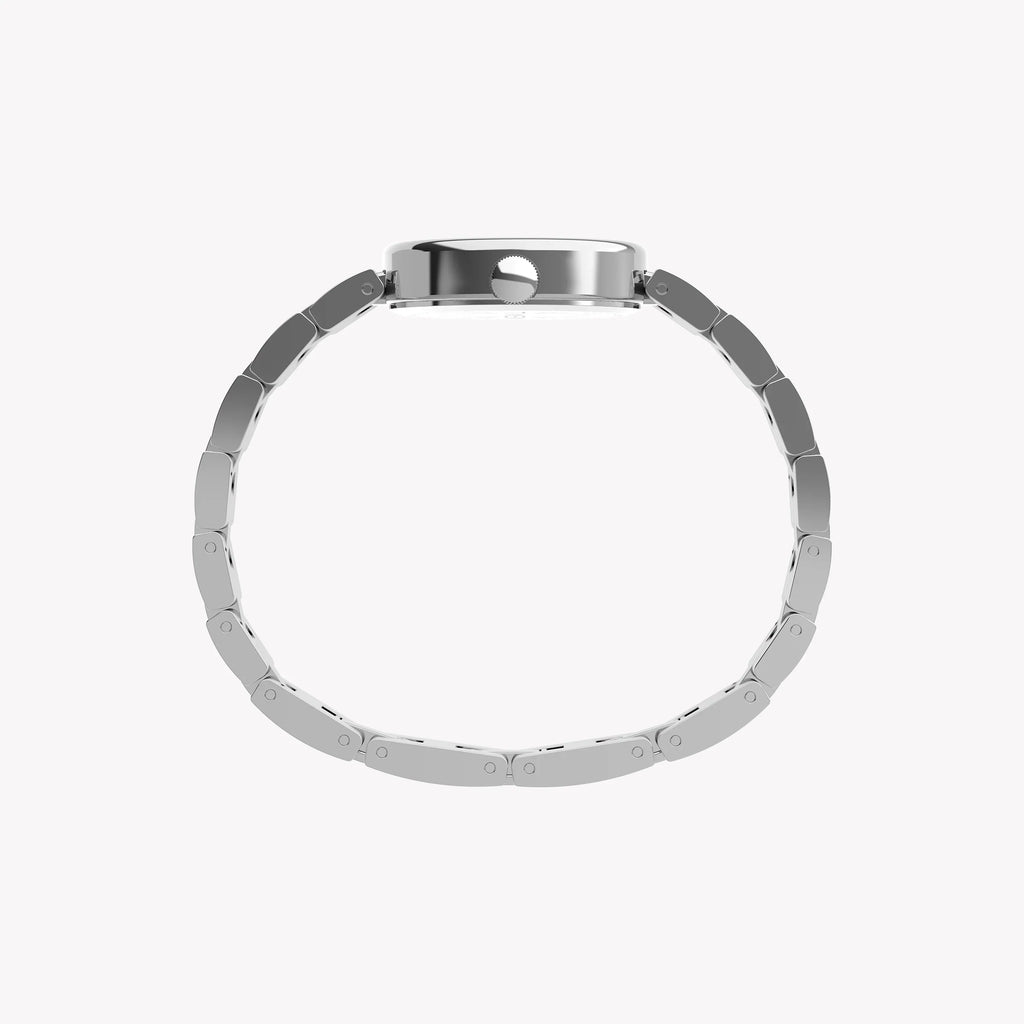 Cavatina Silver-Tone Case & Bracelet with Aquamarine Dial TW2Y26600-1