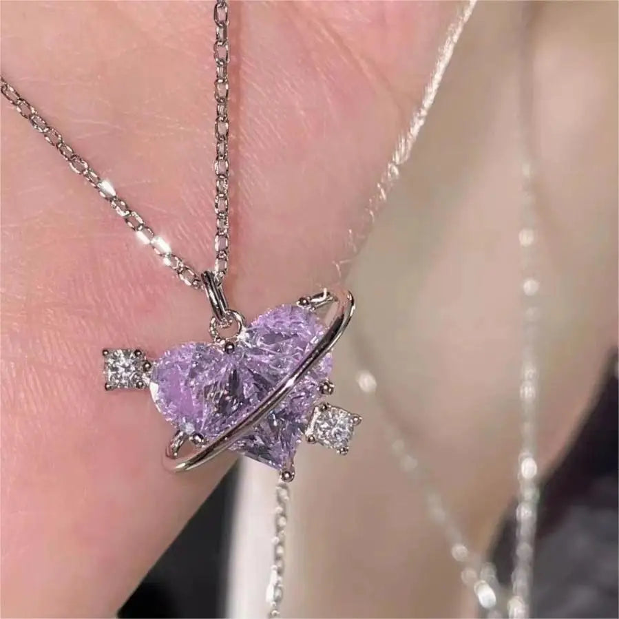 Love Zircon Bracelet Set Versatile And Trendy Accessories For Women Dates New
