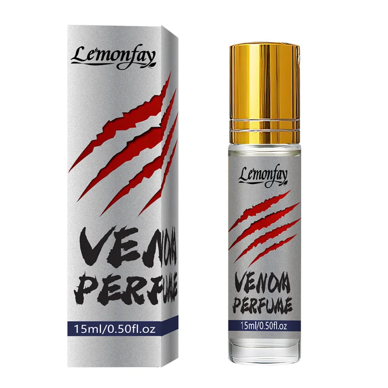 Lemonfay Venom Perfume Oil . 15ml Long-Lasting Bold Fragrance for Men, Portable Roll-On Attraction Scent