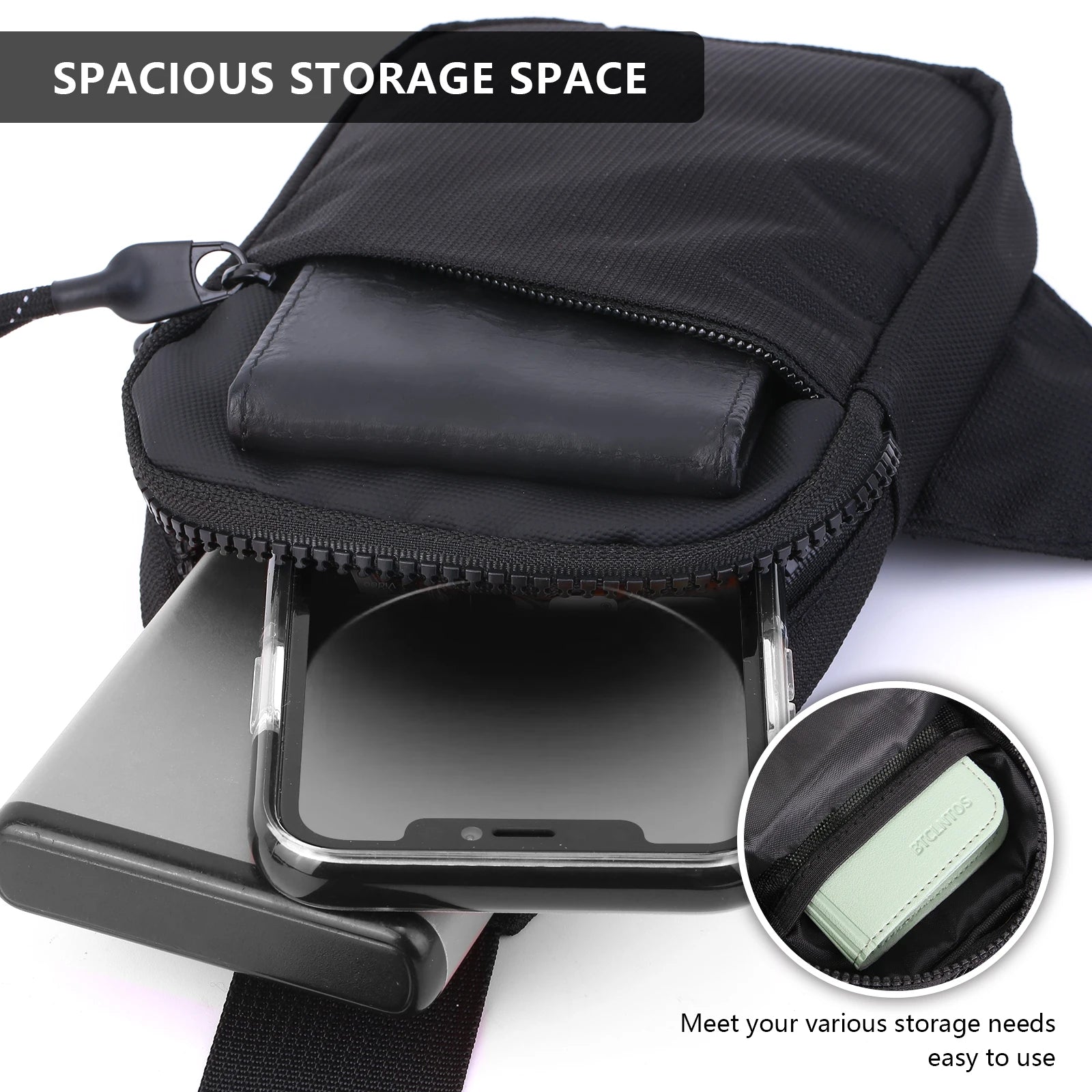 Factory Direct New Sports Chest Bag Men's Small Size Backpack Women Messenger Bag Mobile Phone Waist Bag Mini Fashion Satchel